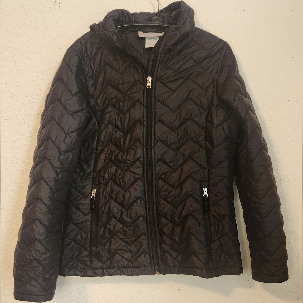 Free Country Light Weight Winter Puffer Jacket, Size M